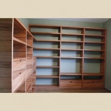 Library veneered