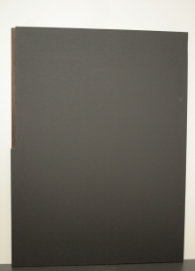 linoleum front with edge pull verticaly
