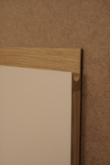 linoleum front with edge pull_detail