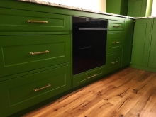 classic kitchen lacquered fronts