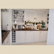 Provençal kitchen veneered law cabinet