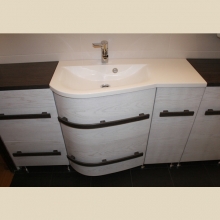 vaneered cabinet - washbasin